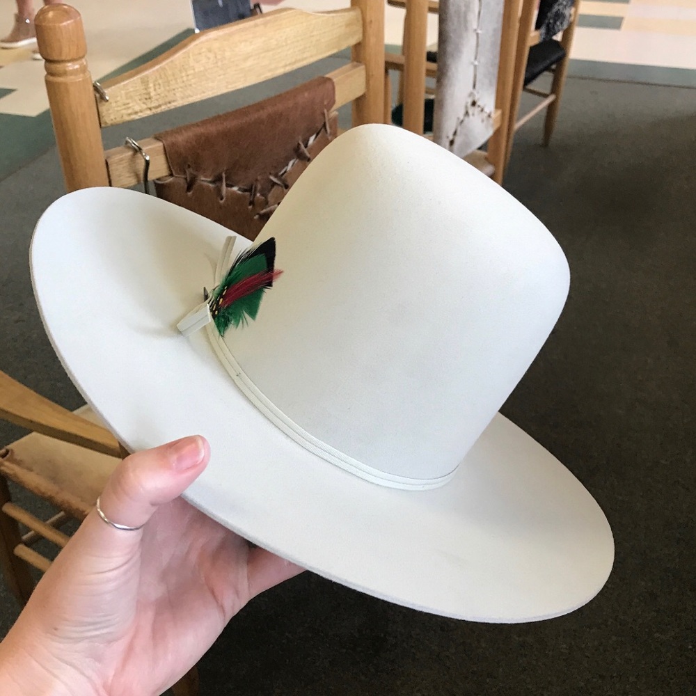 Resistol Silver Belly Chute 5 Felt Hat